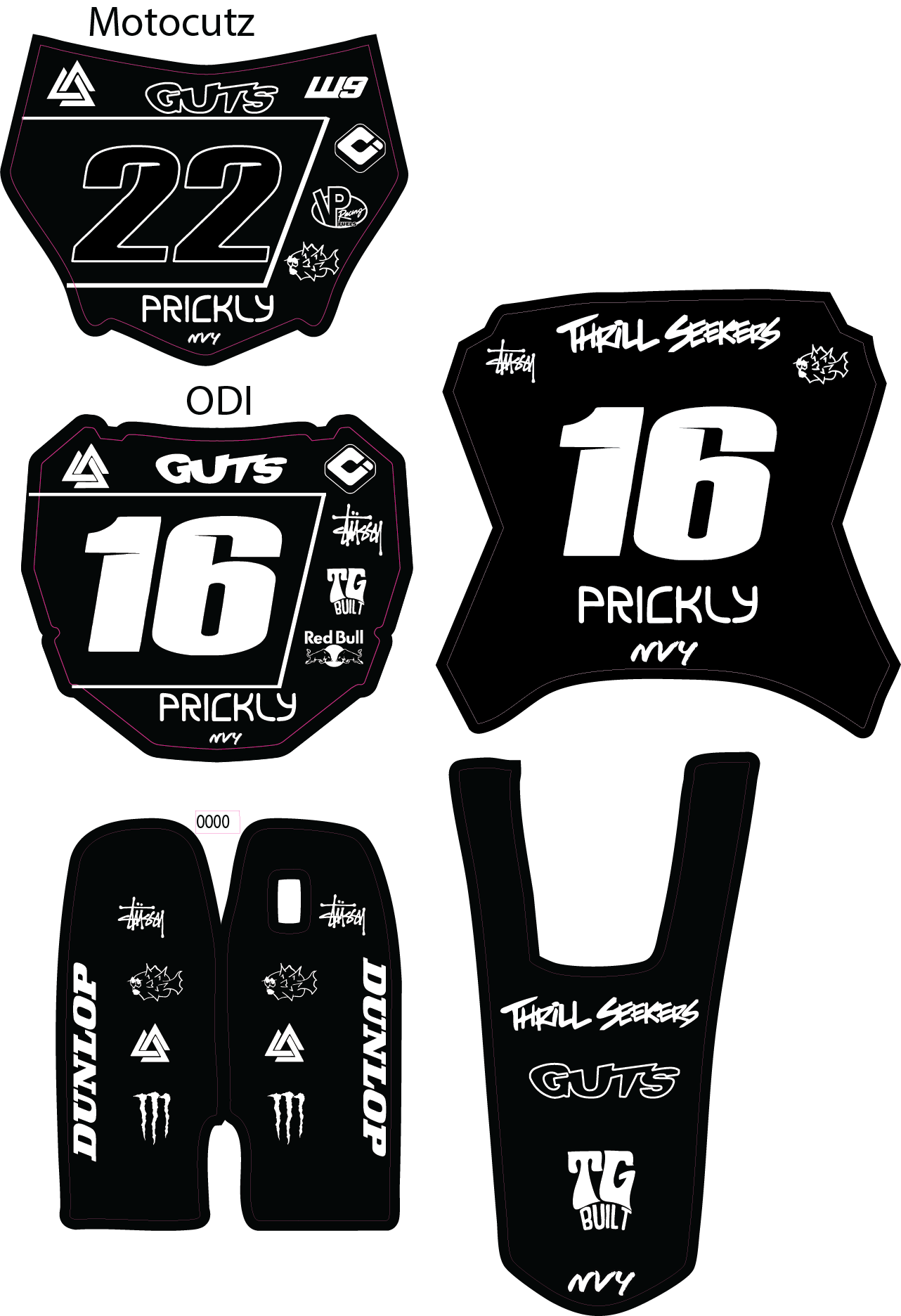 Yozma Decal Kit