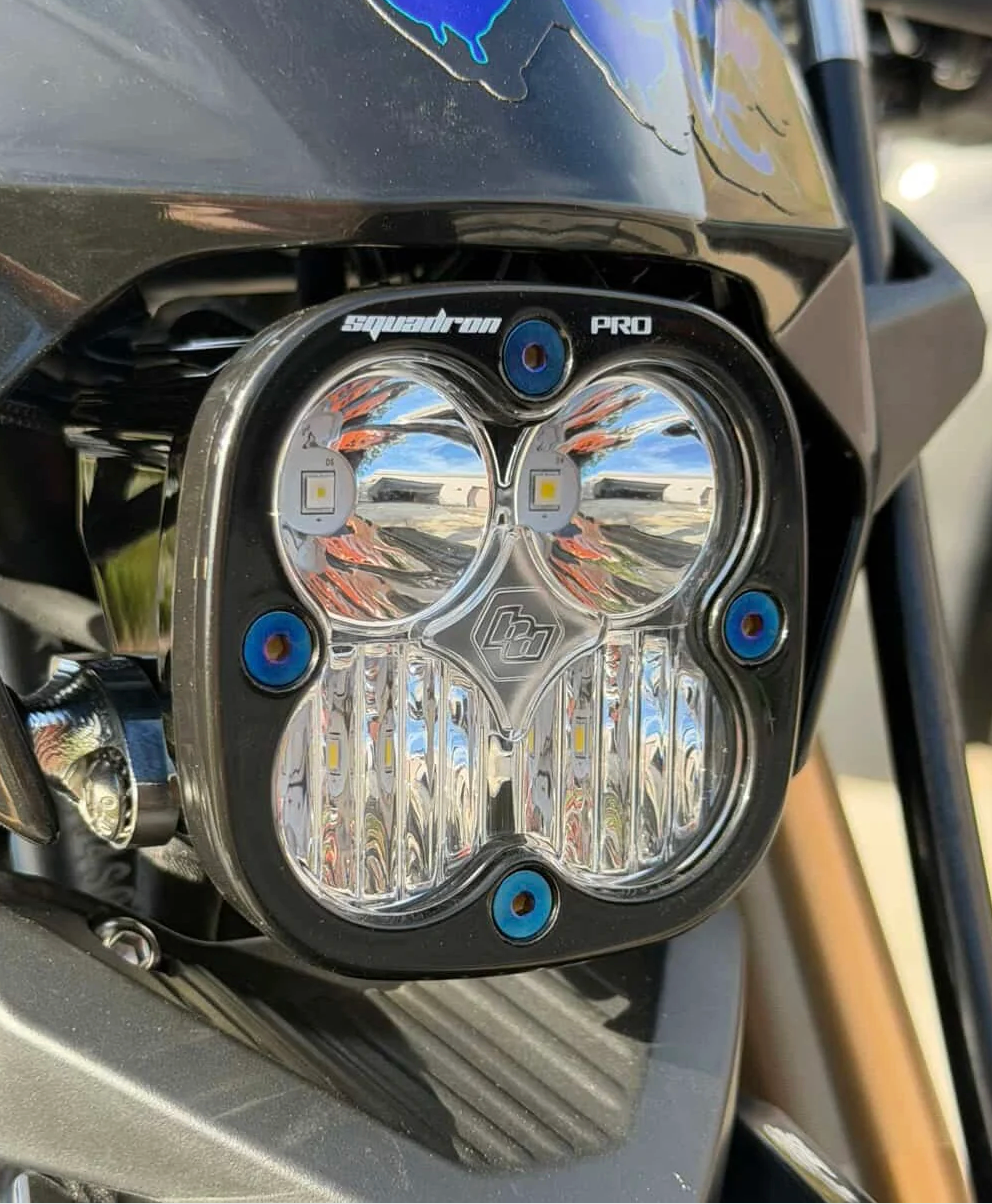 Baja Designs Squadron Titanium Bolts
